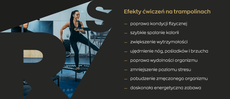 Efekty ćwiczeń na trampolinach