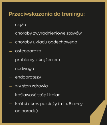 Przeciwskazania do treningu