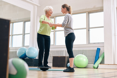 Wykorzystanie BOSU w rehabilitacji